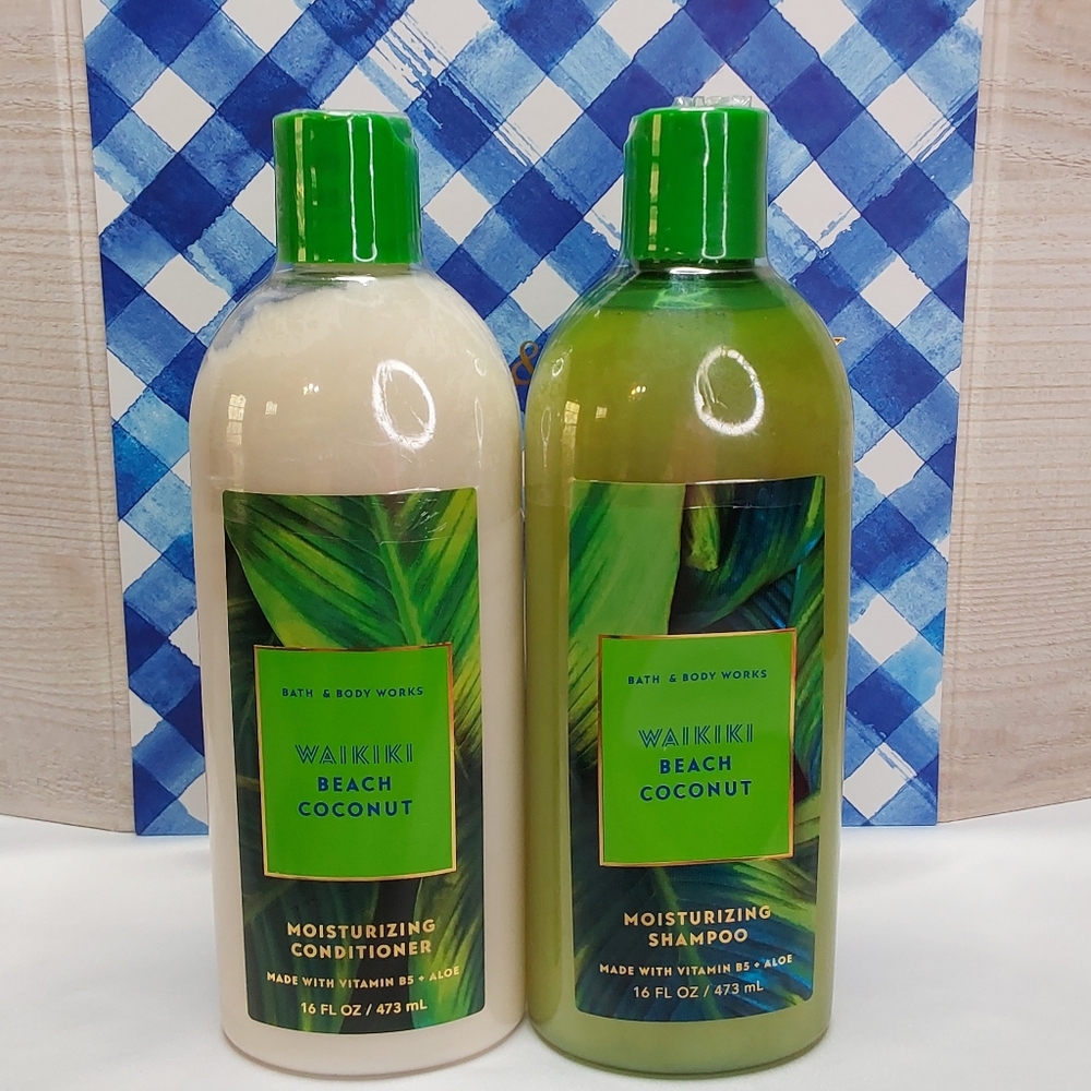 Bath & Body Works 'Waikiki Beach Coconut' Shampoo & Conditioner 2-Piece Set